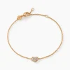 Bracelet Plaqué Or Nafissa Oxydes De Zirconium