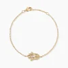 Bracelet Plaqué Or Stijn Oxyde De Zirconium