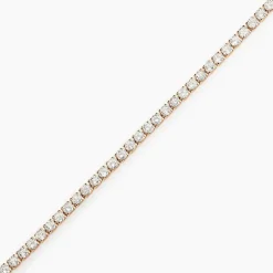 Bracelet Plaqué Or Zoelia Oxydes De Zirconium