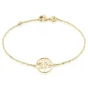 Bracelet Plaque Or Jaune Galvina