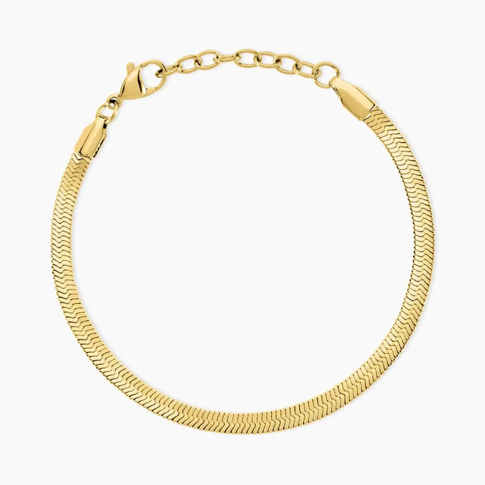 Bracelet Prestance Acier Jaune
