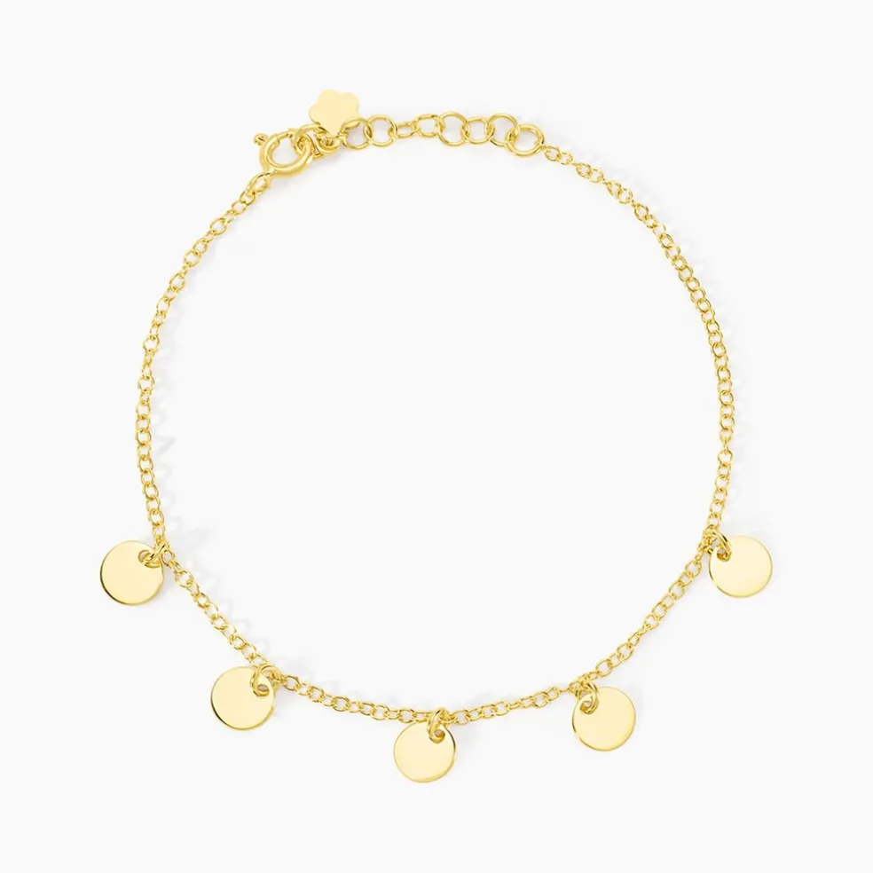 Bracelet Ragavi Argent Doré