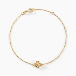 Bracelet Rosalite Or Jaune Nacre