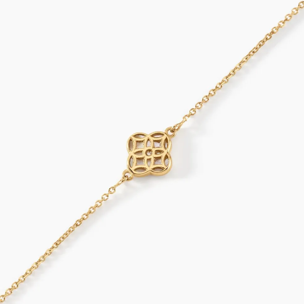 Bracelet Rosalite Or Jaune Nacre