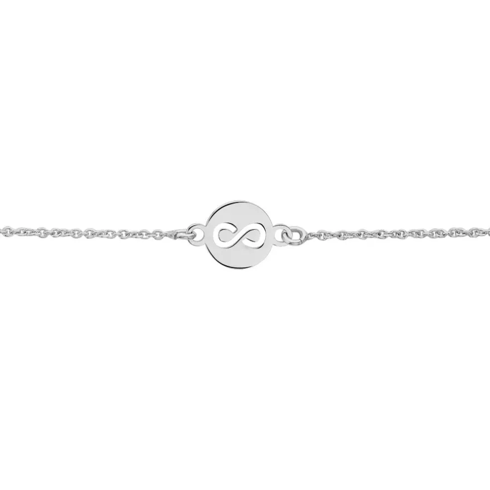 Bracelet Shereen Argent Blanc