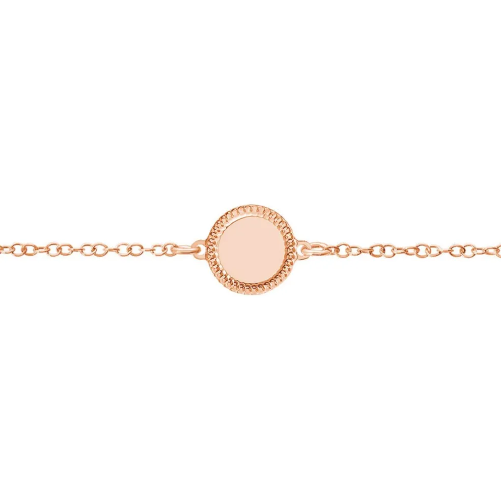 Bracelet Tam Argent Rose