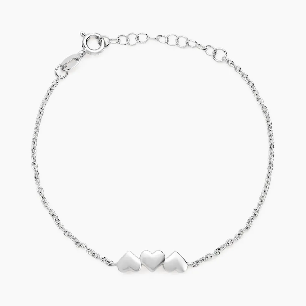 Bracelet Te Amo Argent Blanc