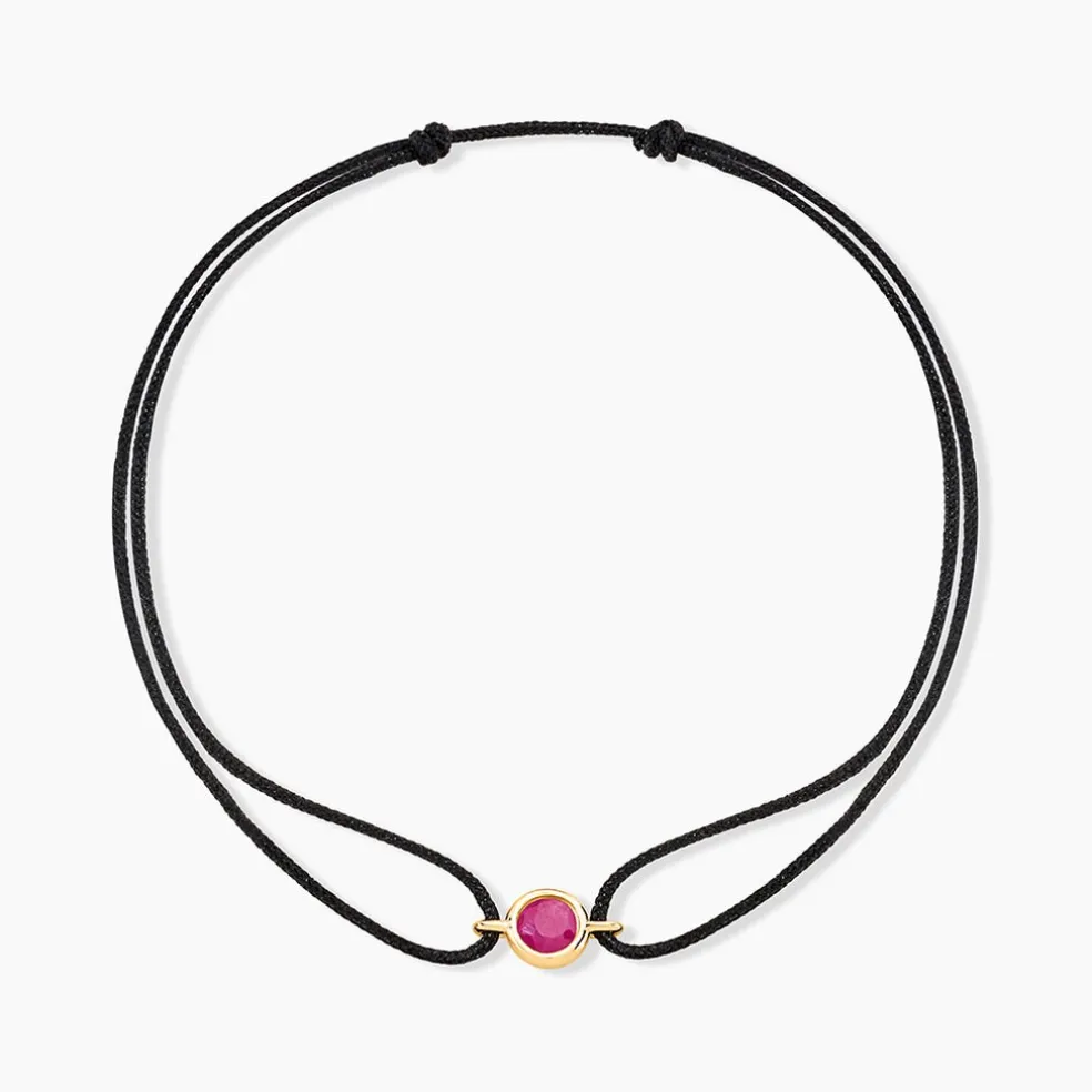 Bracelet Tere Or Jaune Rubis