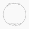 Bracelet Vanilla Argent Blanc