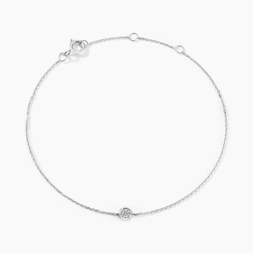 Bracelet Violanda Or Blanc Diamant