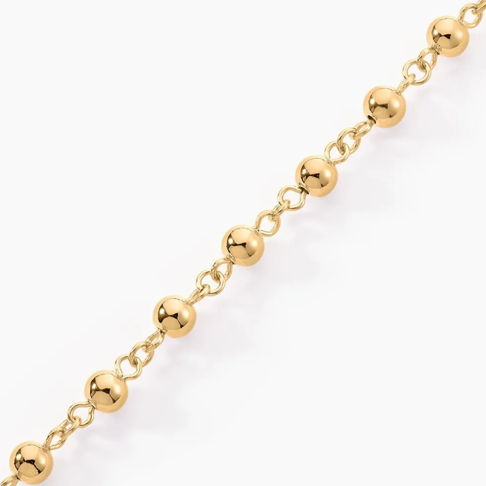 Bracelet Viperine Plaqué Or Jaune