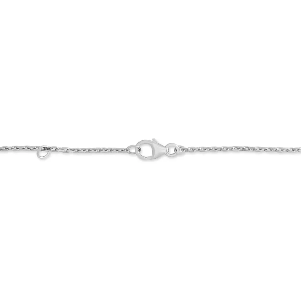 Bracelet Yolaine Argent Blanc Oxyde De Zirconium