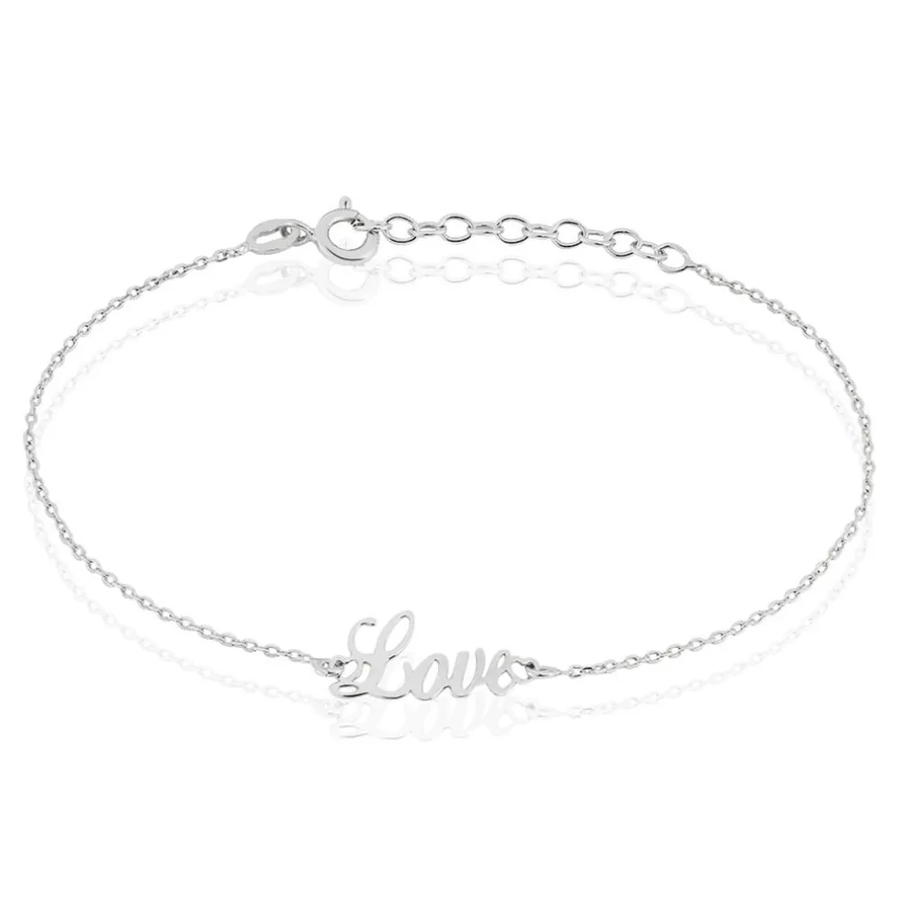 Bracelet Yuki Argent Blanc