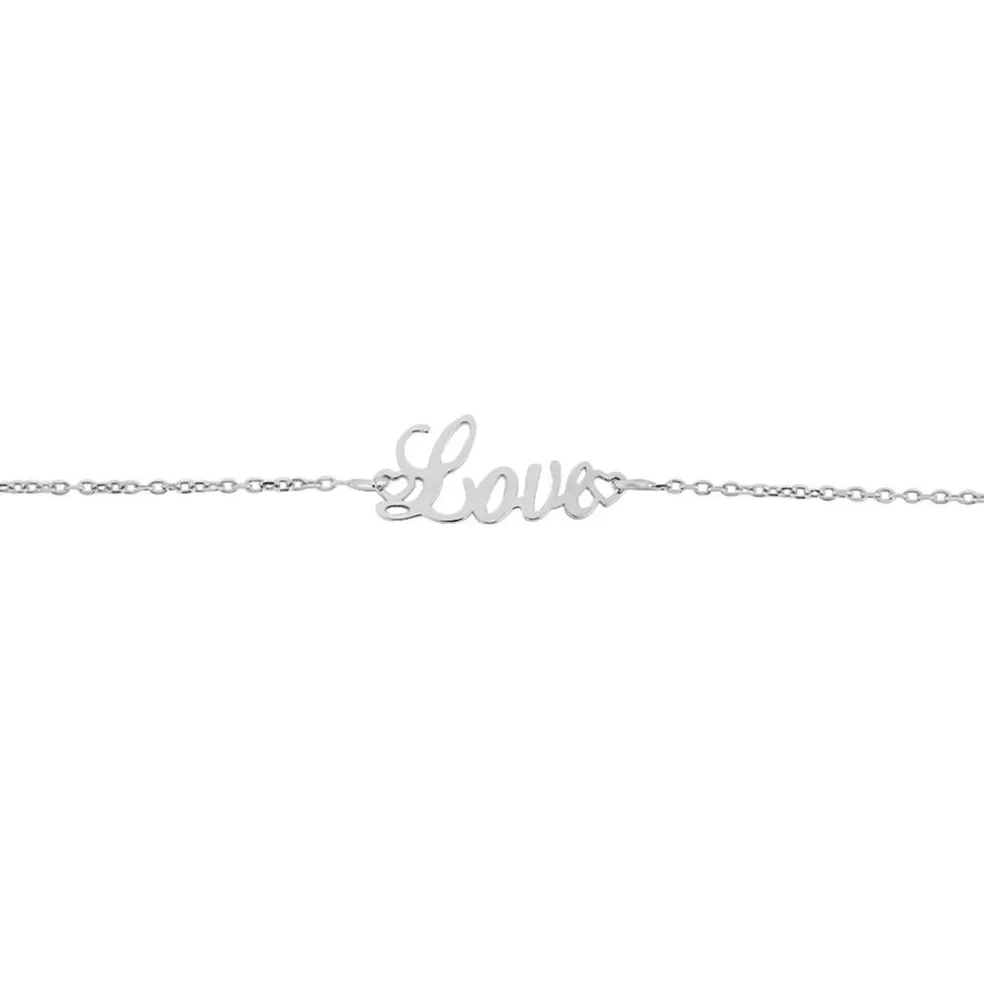 Bracelet Yuki Argent Blanc