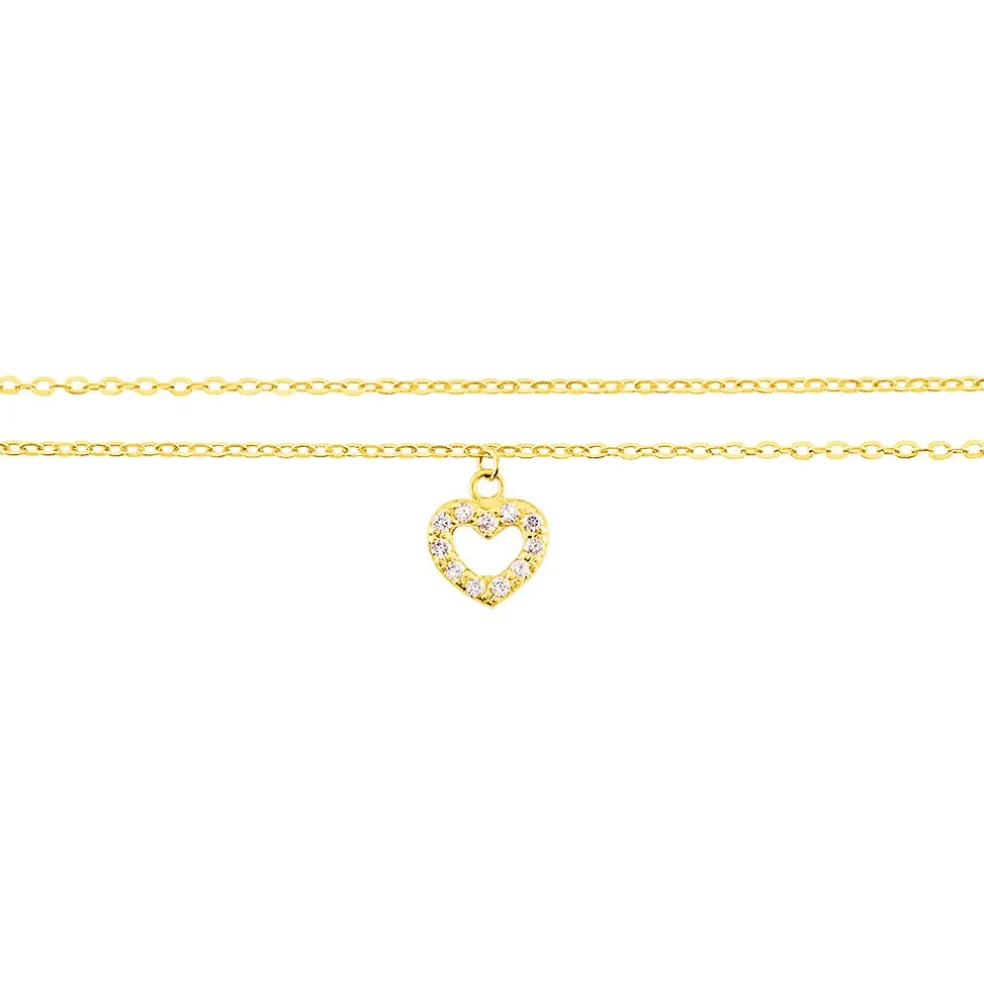 Chaine De Cheville Salome Or Jaune