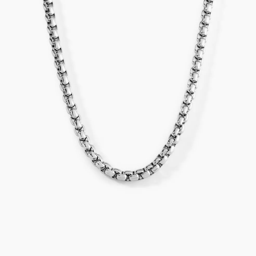 Chaine Emrick Acier Blanc