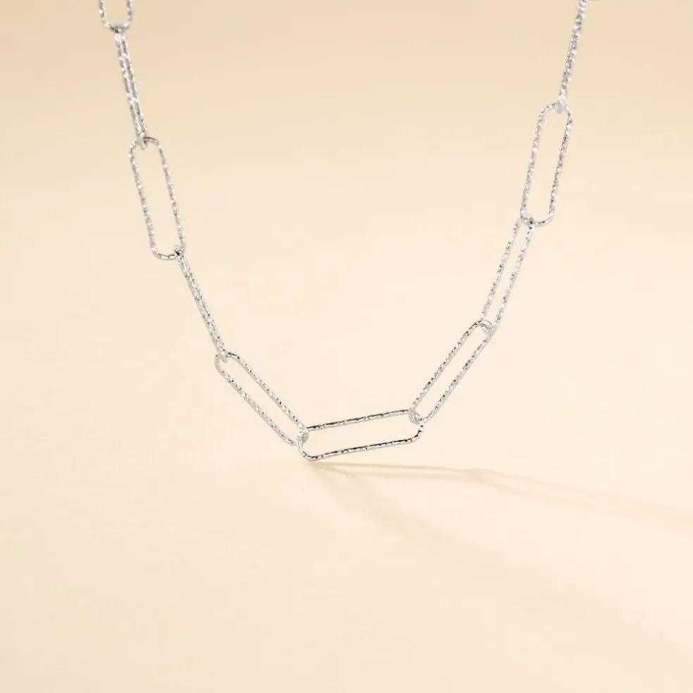 Chaine Hekla Argent Blanc