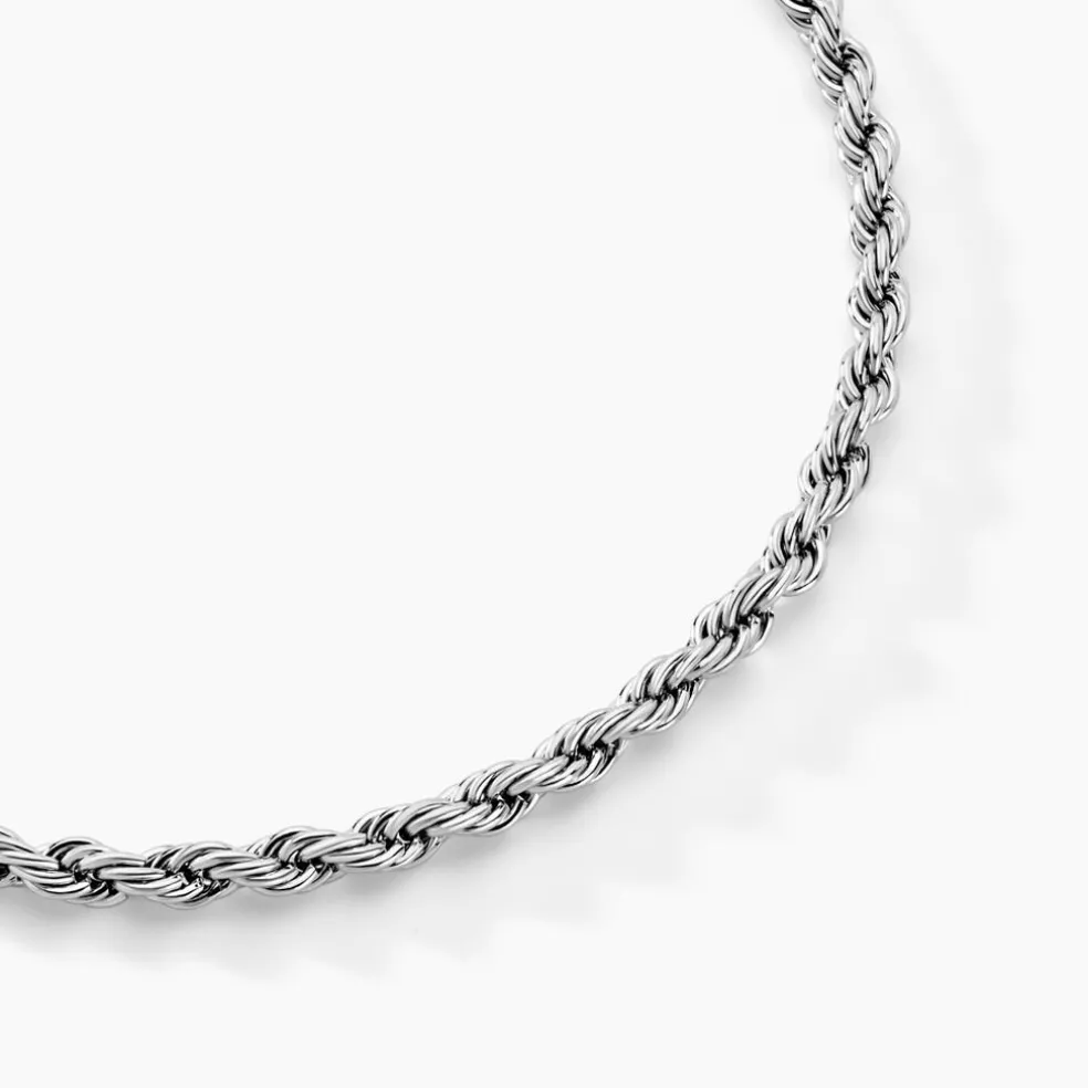 Chaine Tahoma Acier Blanc