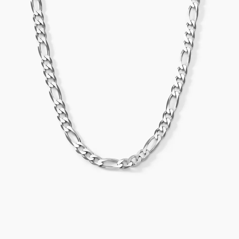 Chaine Vivian Argent Blanc