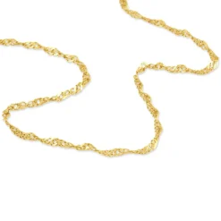 Chaîne Abbygail  Maille Singapour Or Jaune