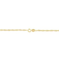 Chaîne Abbygail  Maille Singapour Or Jaune