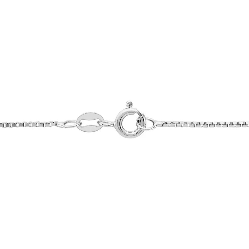 Chaîne Alyze Argent Blanc