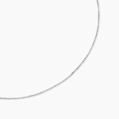 Chaîne Alyze Argent Blanc