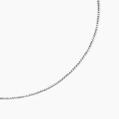 Chaîne Alyze Argent Blanc