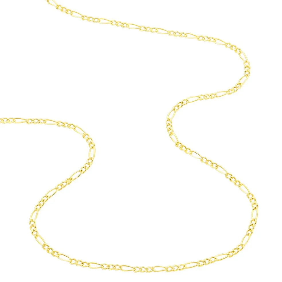 Chaîne Cameo Maille Alternee 1/3 Or Jaune