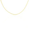 Chaîne Esma Maille Alternee 1/3 Or Jaune