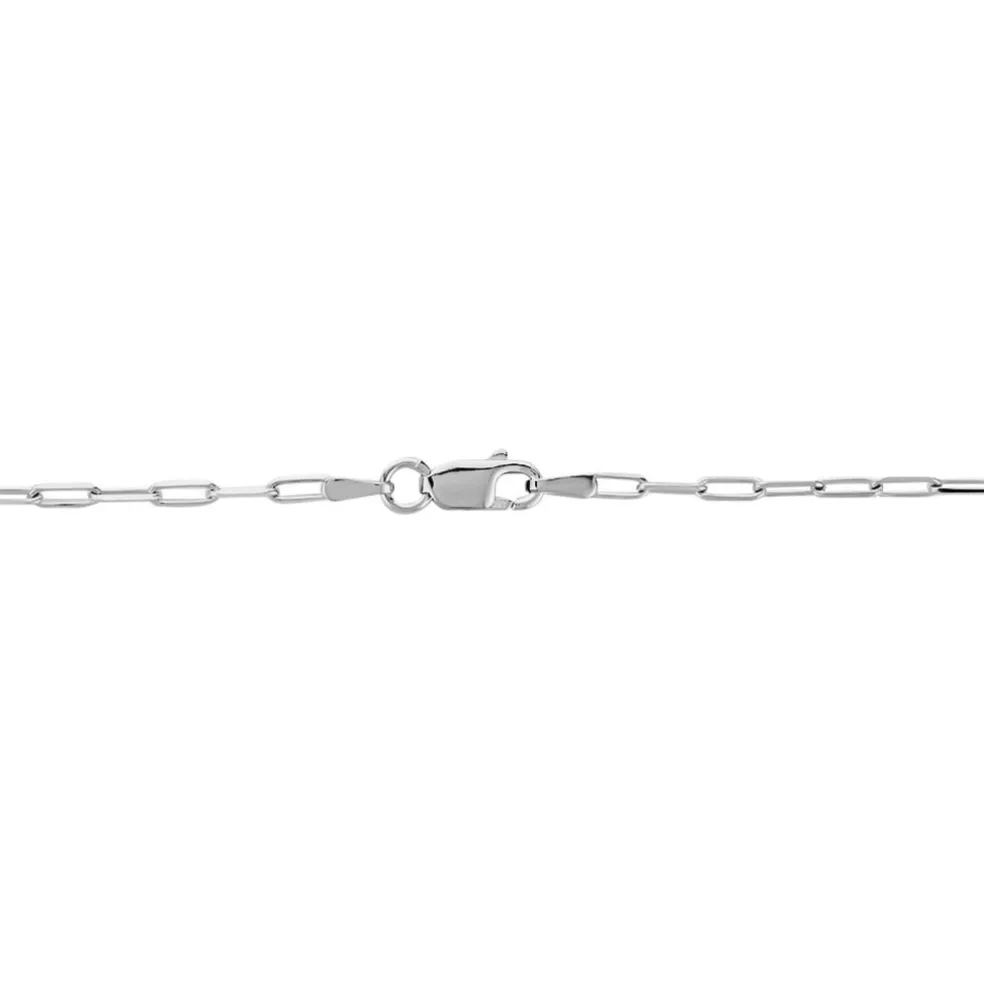 Chaîne Havana Argent Blanc