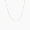 Chaîne Igoa Maille Forçat Diamantee Or Jaune