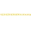Chaîne Igoa Maille Forçat Diamantee Or Jaune
