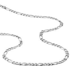 Chaîne Vivian Alternee 1/3 Argent Blanc