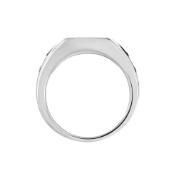 Chevaliere Argent Blanc Tarek