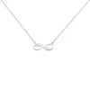 Collier Abelae Argent Blanc