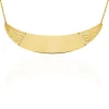 Collier Acier Jaune