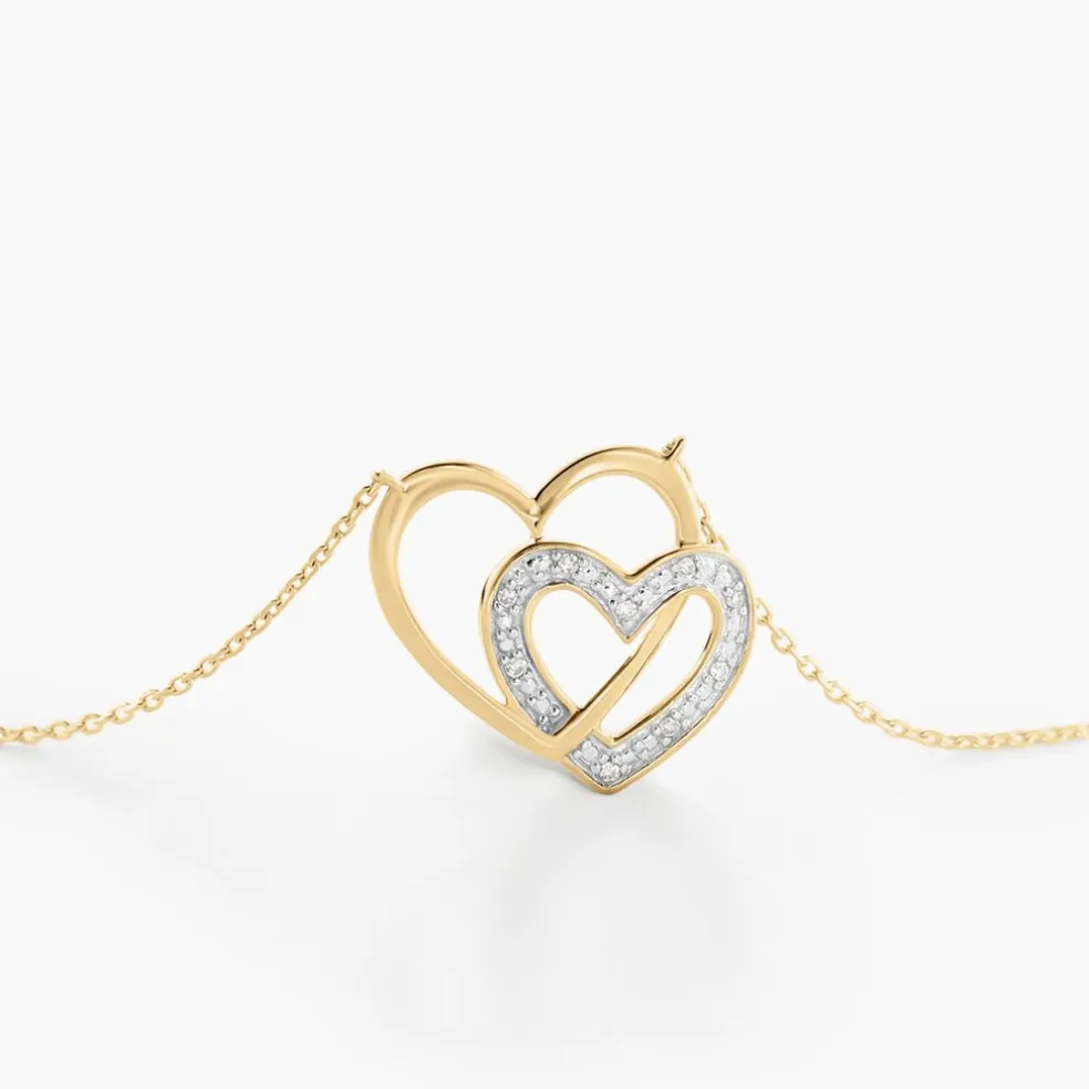 Collier Acke Or Jaune Diamant