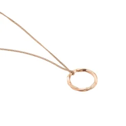 Collier Adnielle Argent Rose