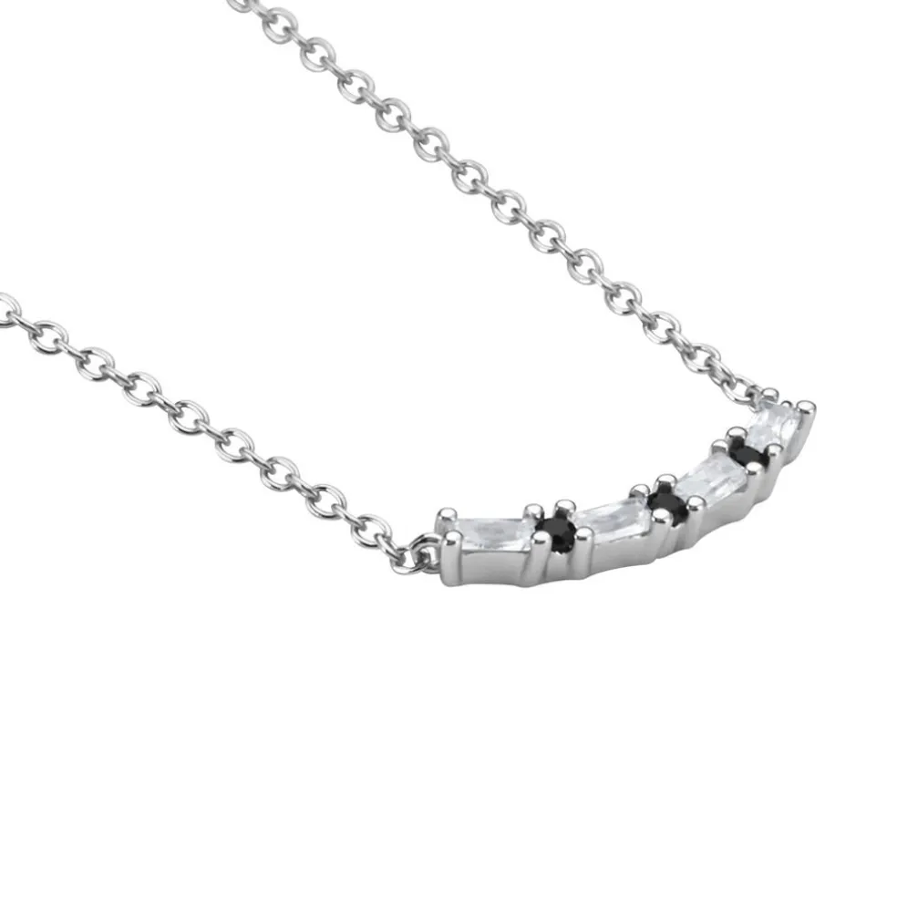 Collier Adriana Argent Blanc Oxyde De Zirconium