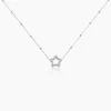 Collier Aella Argent Blanc