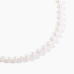 Collier Akoya Or Jaune Perle De Culture D'akoya