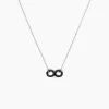 Collier Alicia Argent Blanc Céramique