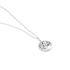 Collier Alive Argent Blanc Oxyde De Zirconium