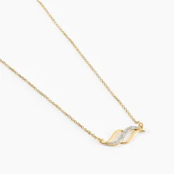 Collier Aliz Or Jaune