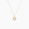 Collier Althea Or Jaune Oxyde De Zirconium