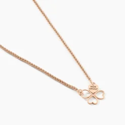 Collier Amorette Argent Rose