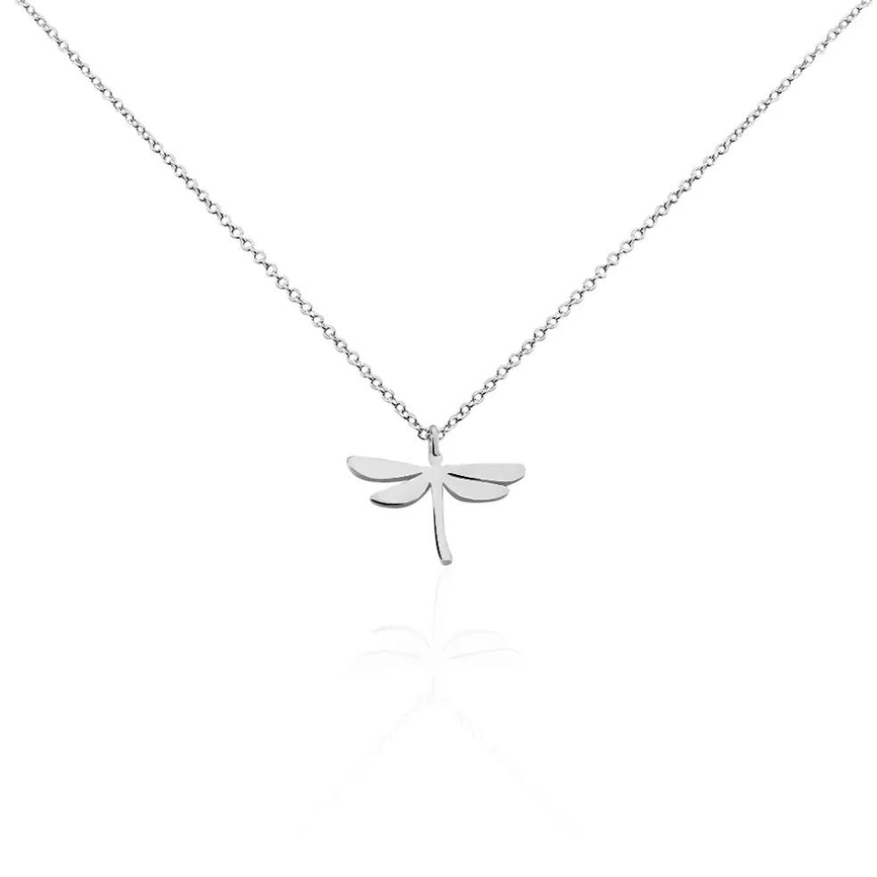 Collier Anne-louise Argent Blanc