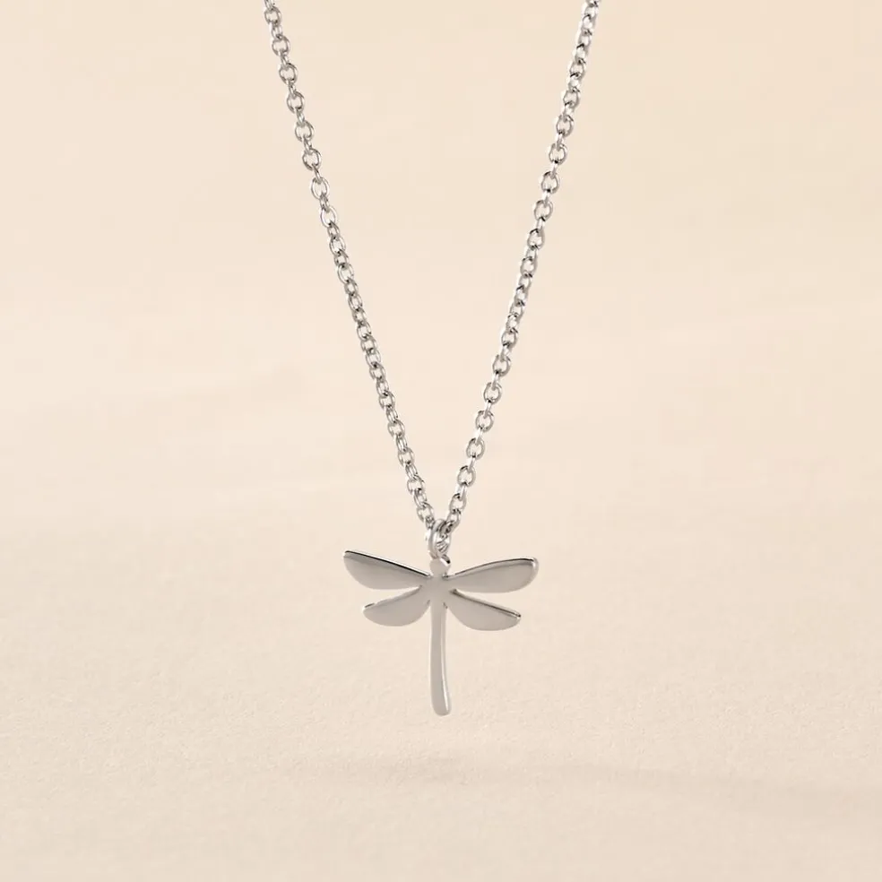 Collier Anne-louise Argent Blanc
