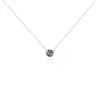 Collier Antonienne Argent Blanc Oxyde De Zirconium